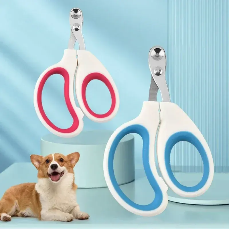 Thumbnail: Pet Nail Clippers — Stainless Steel Claw Trimmer. Handle for Cats, Dogs & Small