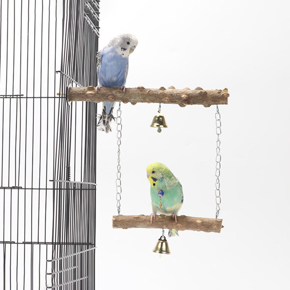 Parrot suspension bridge toy