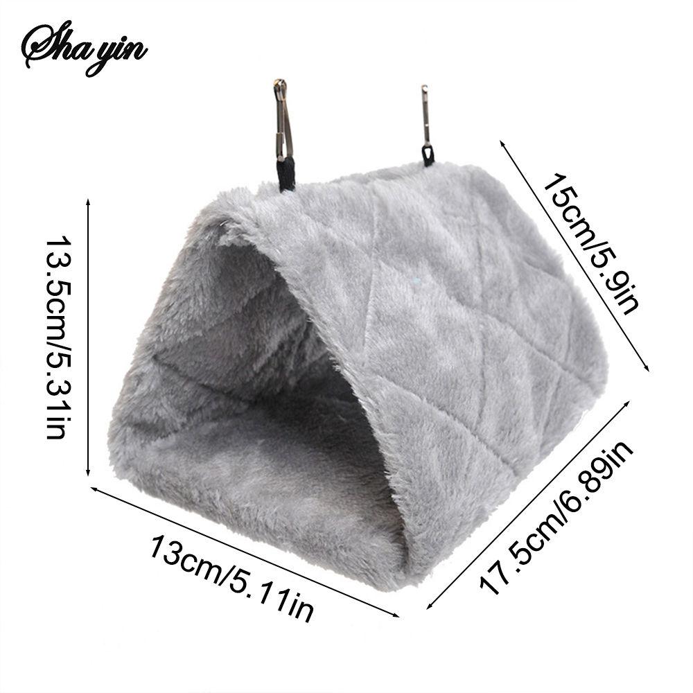 Parrot Triangle Hammock — Soft Hanging Nest
