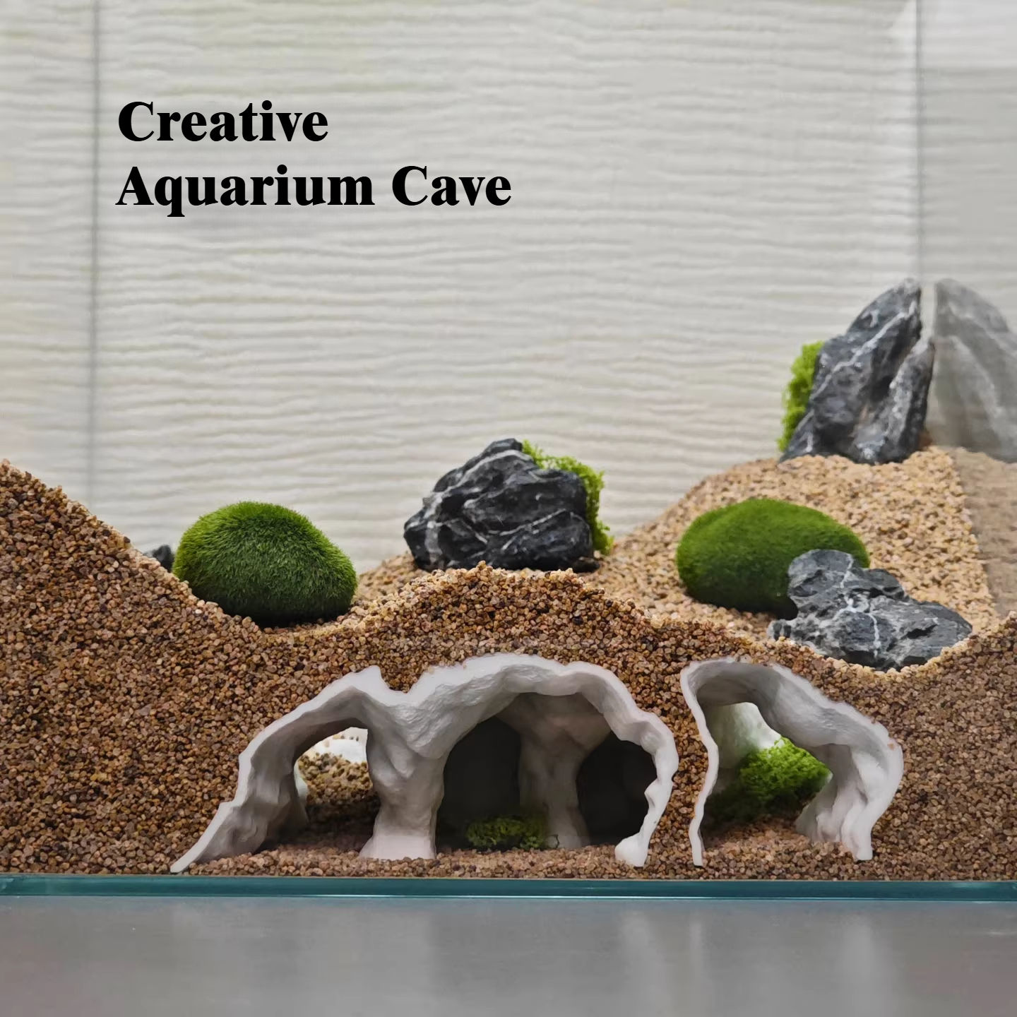 D Printed Underwater Palace Cave — Hiding Shelter for Fish