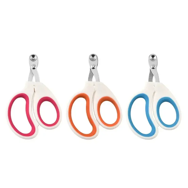 Thumbnail: Pet Nail Clippers — Stainless Steel Claw Trimmer. Handle for Cats, Dogs & Small