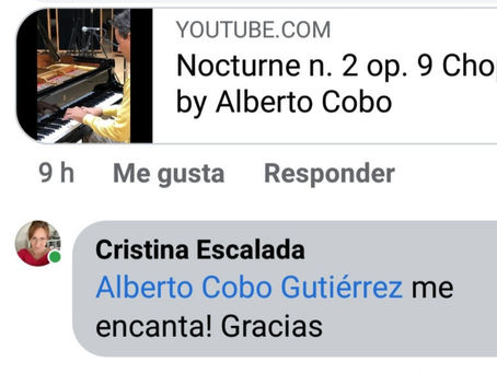 Más felicitaciones desde casa
