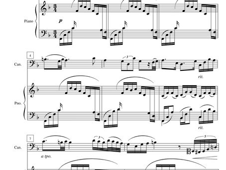 Solfeo (Repentización) grado V - plan antiguo del 66