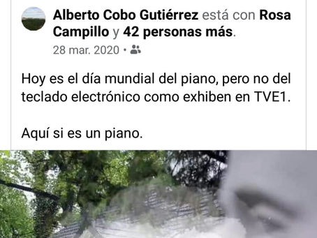 Día mundial del piano, tocando el alma