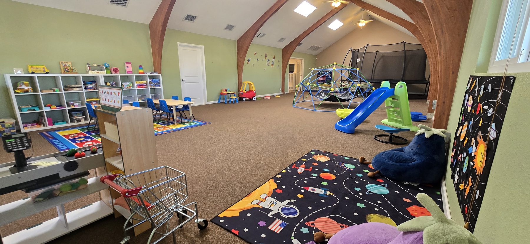 Play area at Superstar ABA Center in El Cajon