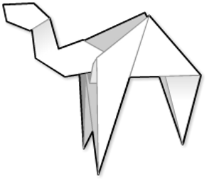 Origami Camel