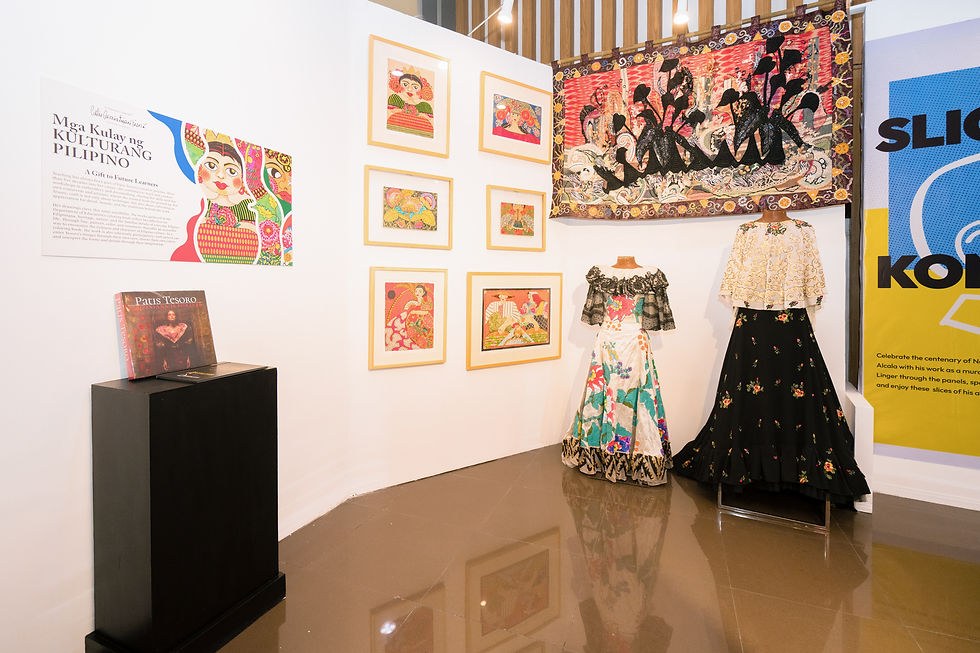 Exhibit of Patis Tesoro's new project with DepEd
