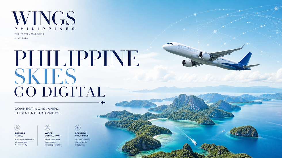 A Digital Horizon: The Future of Philippine Aviation Takes Flight