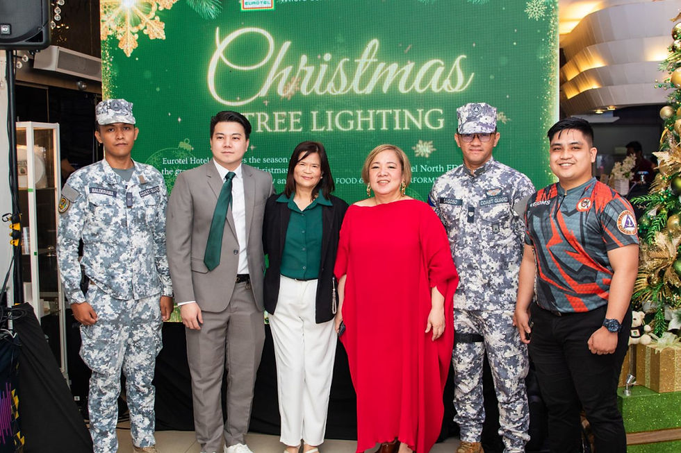 A December to Remember: Eurotel Shines Bright in Its First Christmas Tree Lighting Ceremony