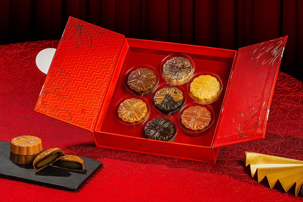 Presented in an elegantly designed gift box, the assortment showcases the artistry and technical precision of Okada Manila’s pastry team.