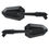 Miniaturbild: Highway Hawk Mirrow Set "New Way Tec" with "E-Mark"  for Japanese and American