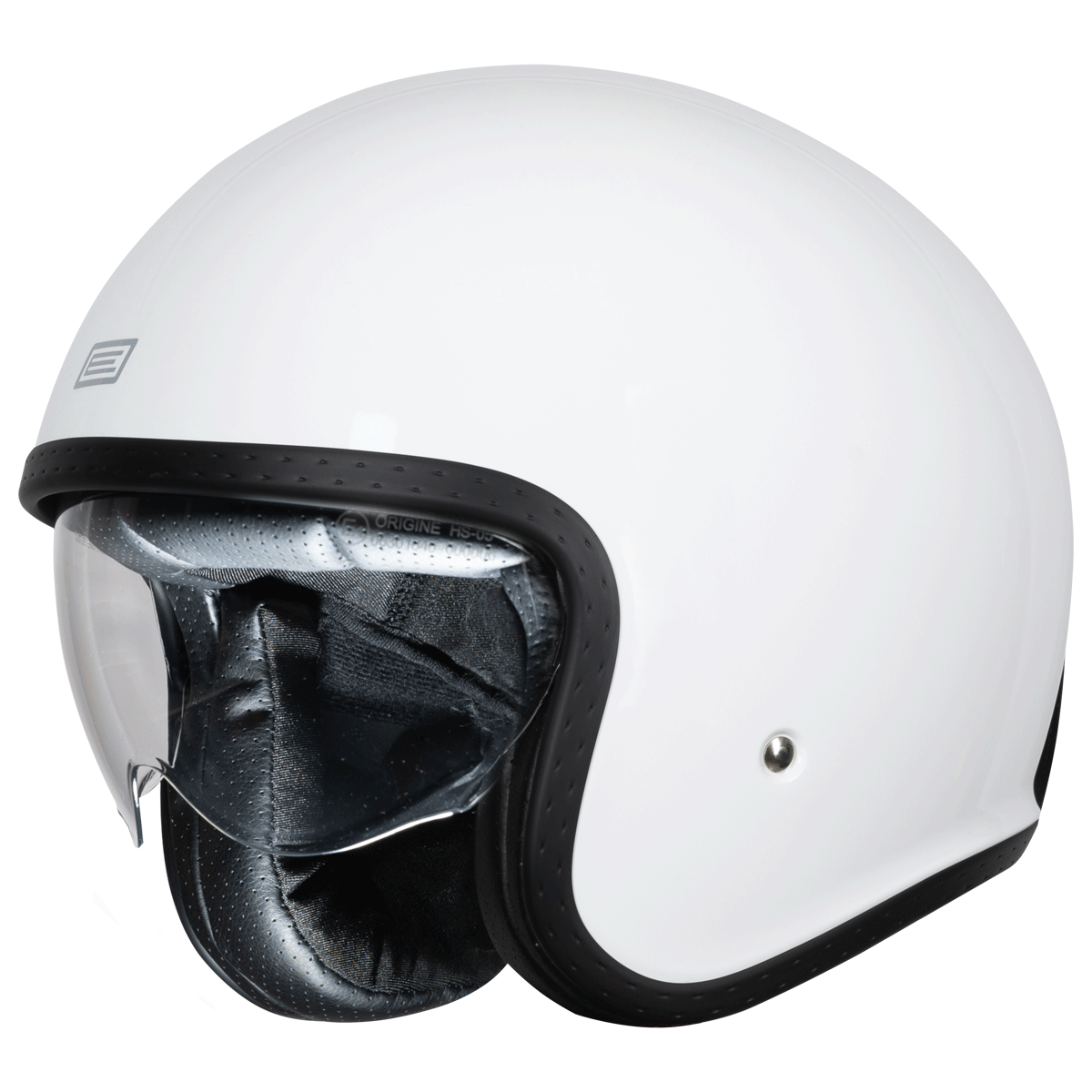 Capacete Jet Origine Spirit - Solid Gloss white