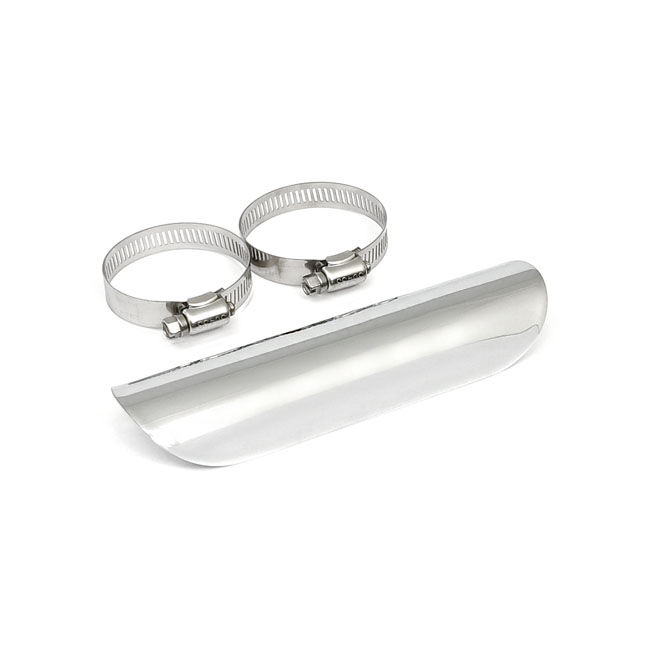 UNIVERSAL SMOOTH HEAT SHIELD 7" LONG 1 3/4" (4.4 cm) diameter head pipes.