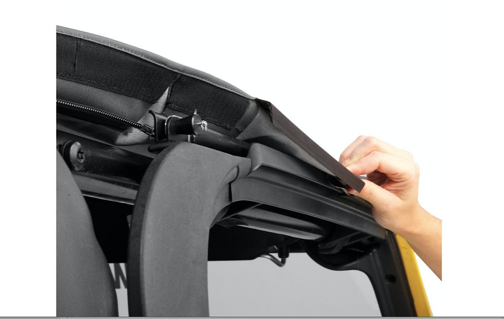 Thumbnail: Capota Trektop NX Jeep Wrangler TJ (1996 to 2006) black