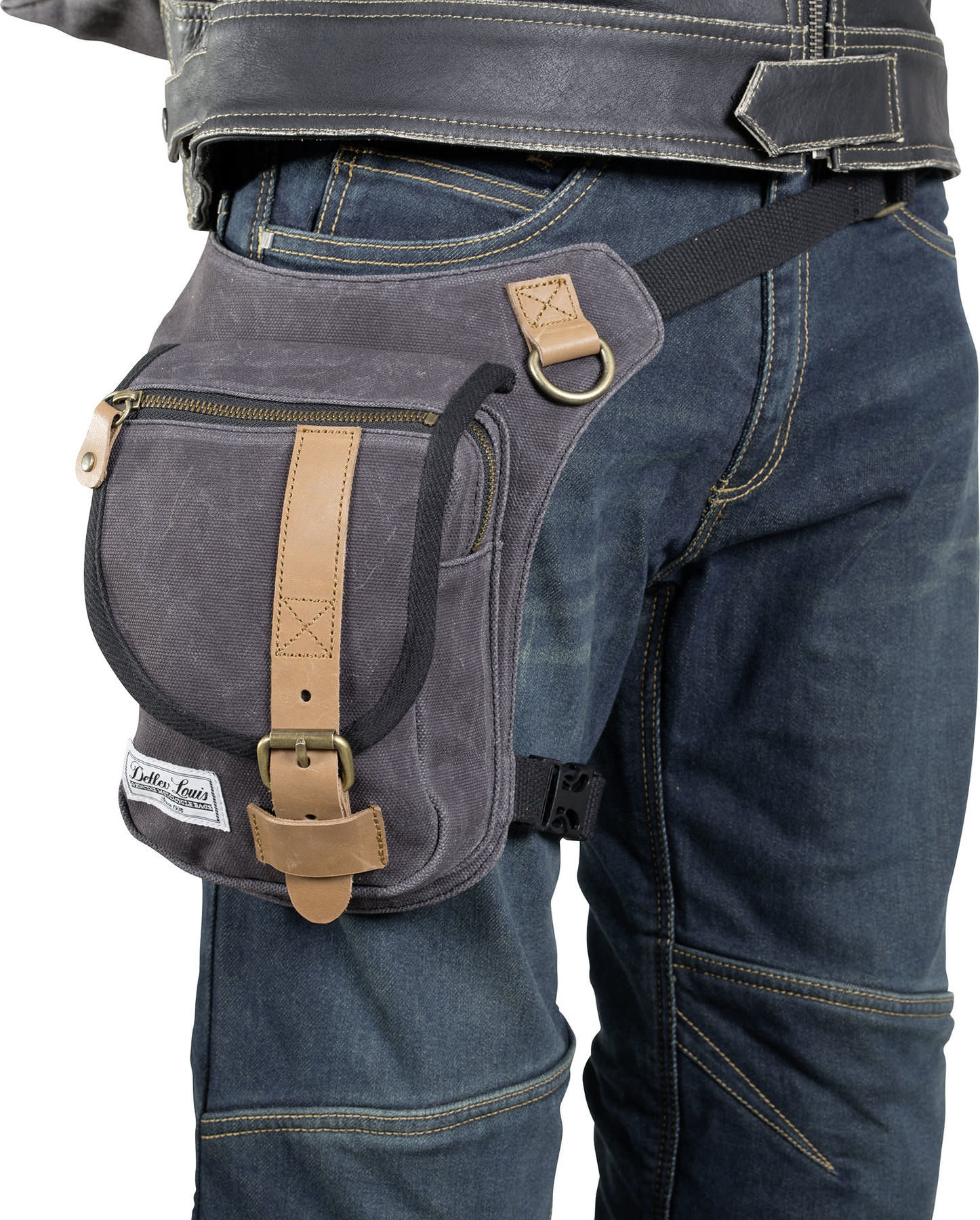 Vintage leg pocketCanvas anthracite