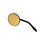 Miniaturbild: Highway Hawk motorcycle mirror "Round" for L or R in black, M10x1,25