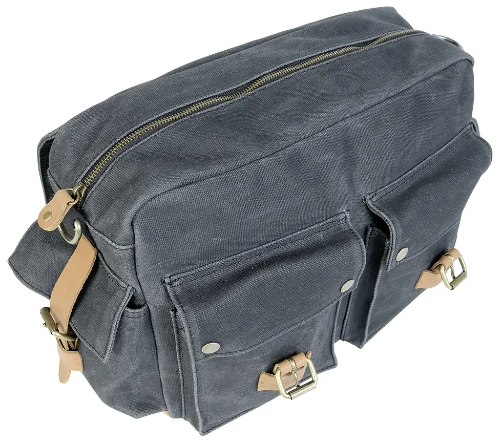 Miniatura: Vintage Messenger Bag canvas