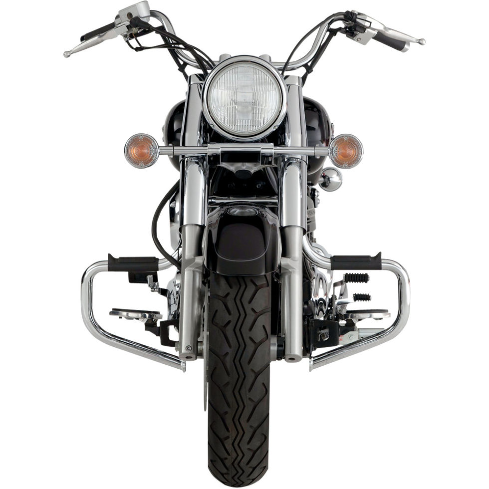 Thumbnail: YAMAHA DRAGSTAR 650 LINDBY METRIC MULTIBAR FRONT YAMAHA / NATURAL-CHROME / STEEL