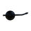 Miniaturbild: Highway Hawk motorcycle mirror "Round" for L or R in black, M10x1,25