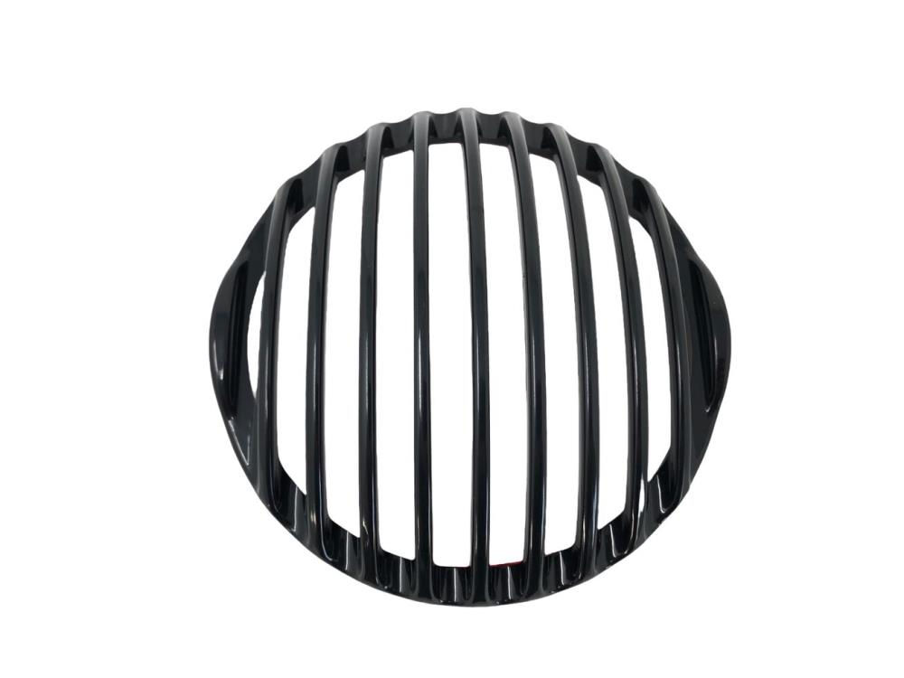 Highway Hawk main headlight grill "Steampunkt Trim Ring" black for 5 3/4" headli