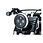 Miniatura: KURYAKYN ORBIT 7" HEADLAMP UNIT LED, BLACK