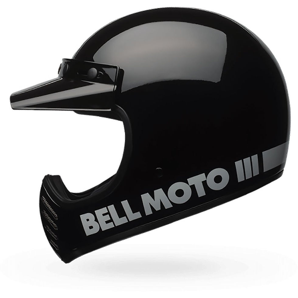 Miniatura: CAPACETE BELL MOTO-3 CLASSIC PRETO