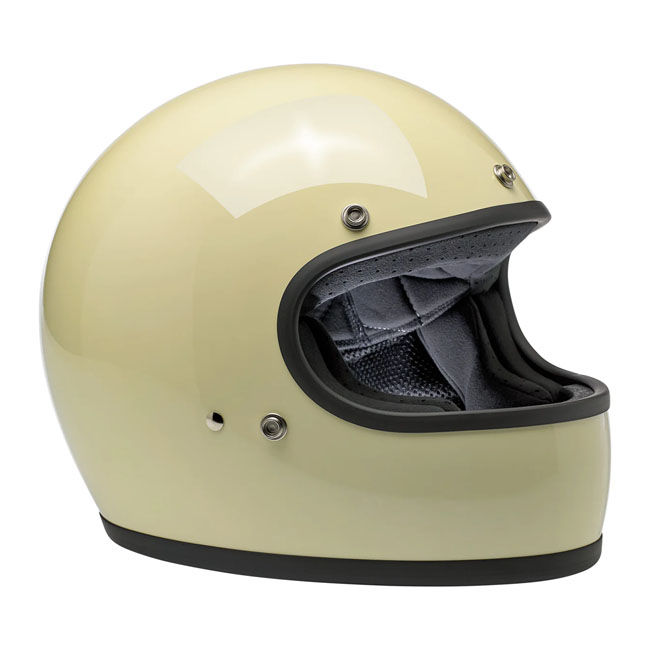 Miniaturbild: BILTWELL GRINGO HELMET GLOSS VINTAGE WHITE