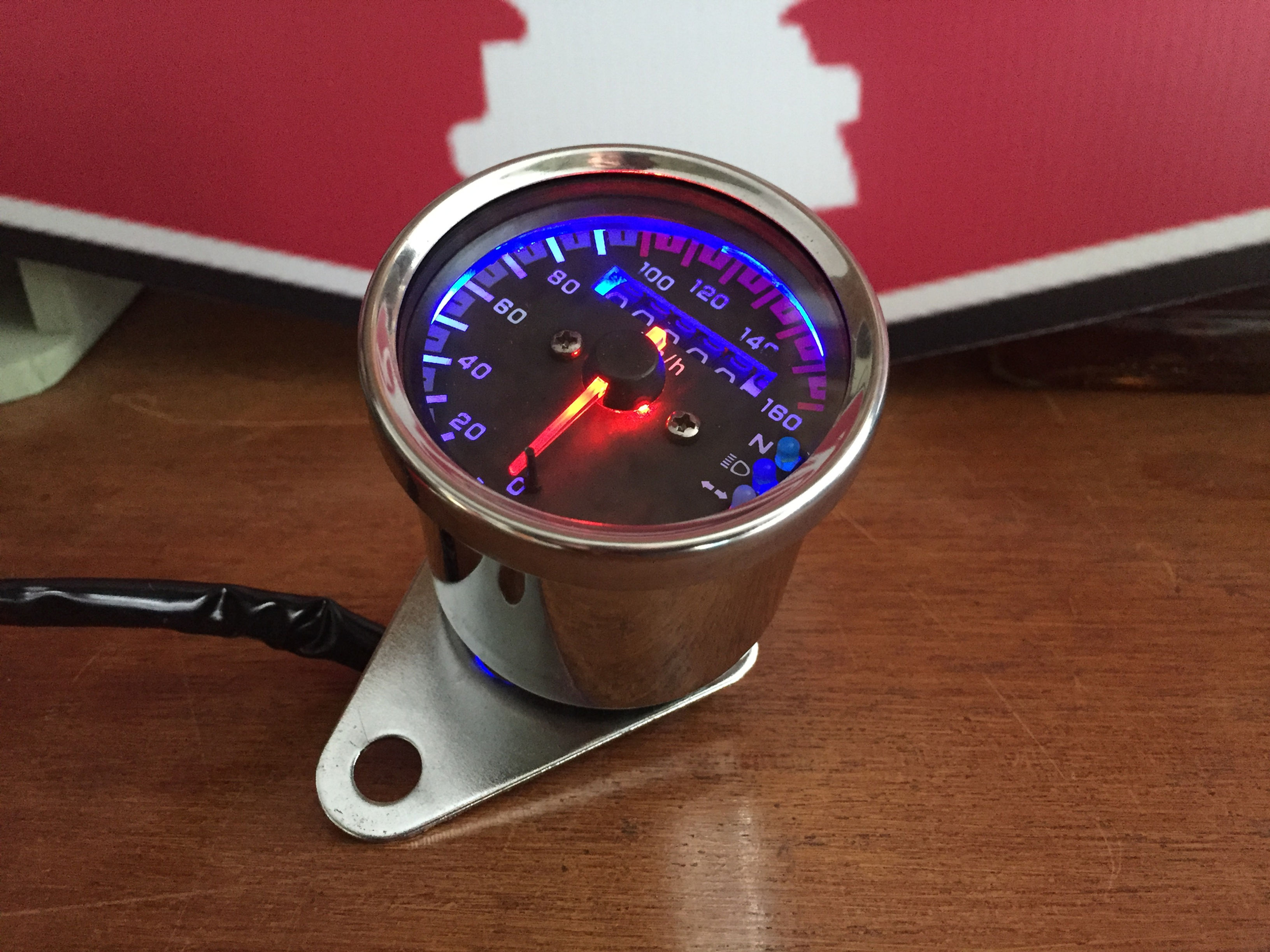 Mostrador velocímetro Conta quilómetros