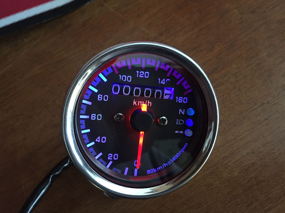 Miniature : Mostrador velocímetro Conta quilómetros