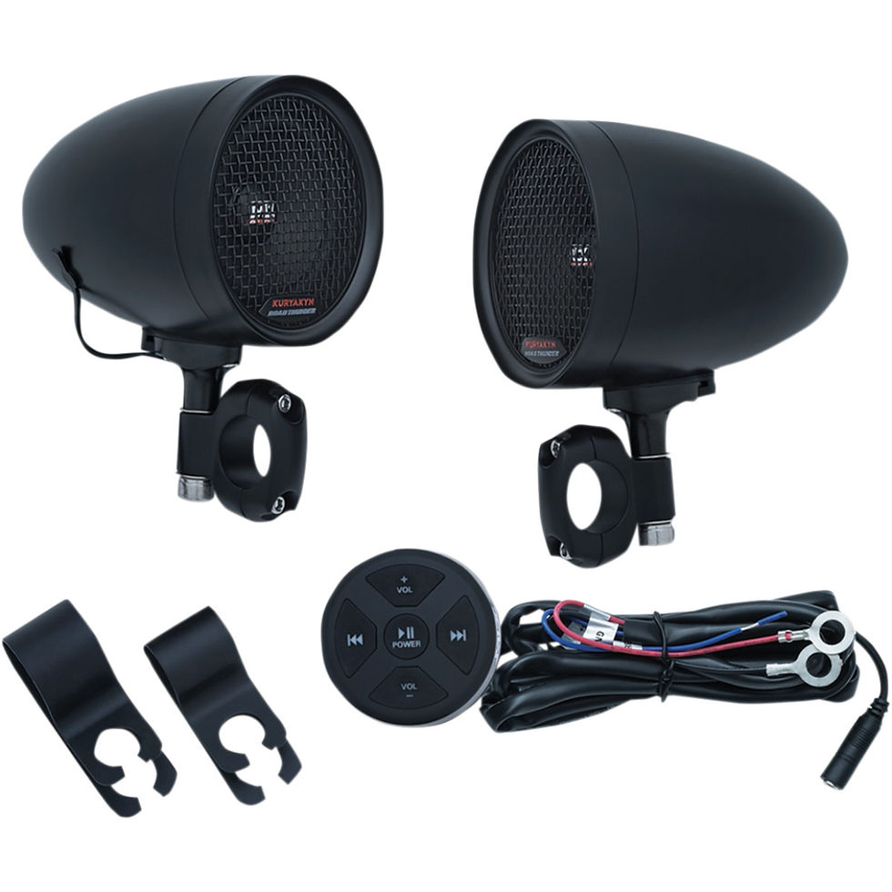 Thumbnail: Kuryakyn Road Thunder® Speaker Pods & Bluetooth® Audio Controller by MTX®
