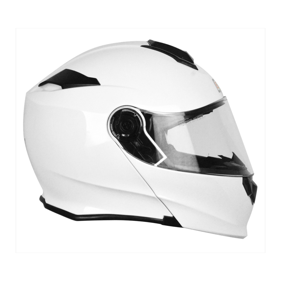 Thumbnail: CAPACETE ORIGINE DELTA BRANCO SÓLIDO BRILHANTE
