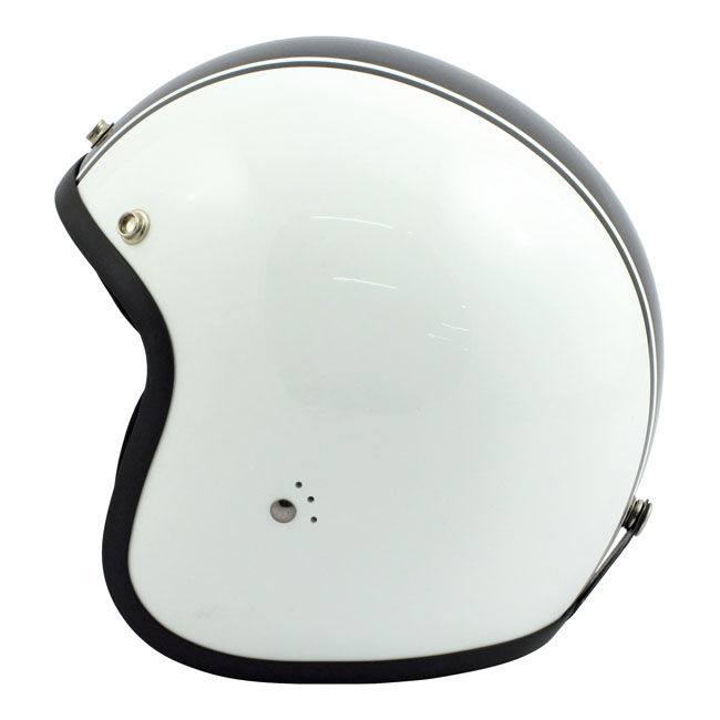 Thumbnail: CAPACETE BANDIT HELMET CLASSIC,WHITE/BLACK