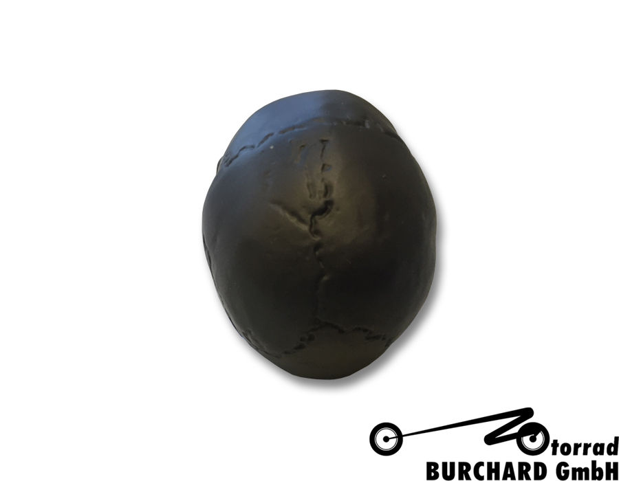 Thumbnail: Highway Hawk Motorcycle Ornament/ Figure "Skull" 5,5 cm high in black