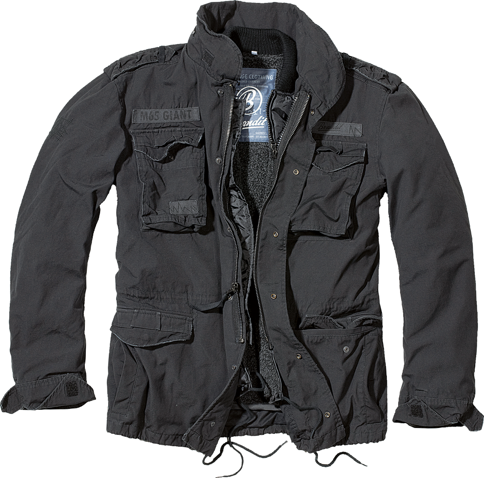 CASACO M-65 Giant (RAMBO JACKET) PRETO