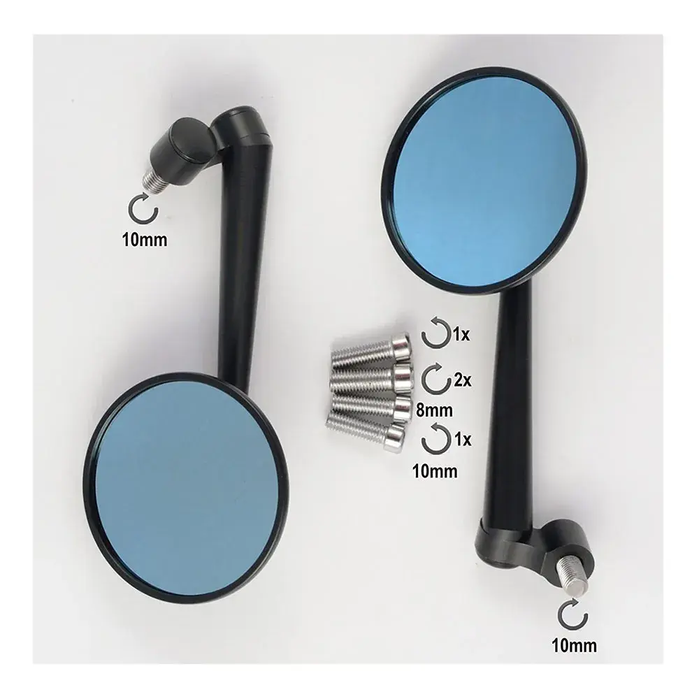 ESPELHOS PRO SR-4410 COM PARAFUSOS M10 E M8