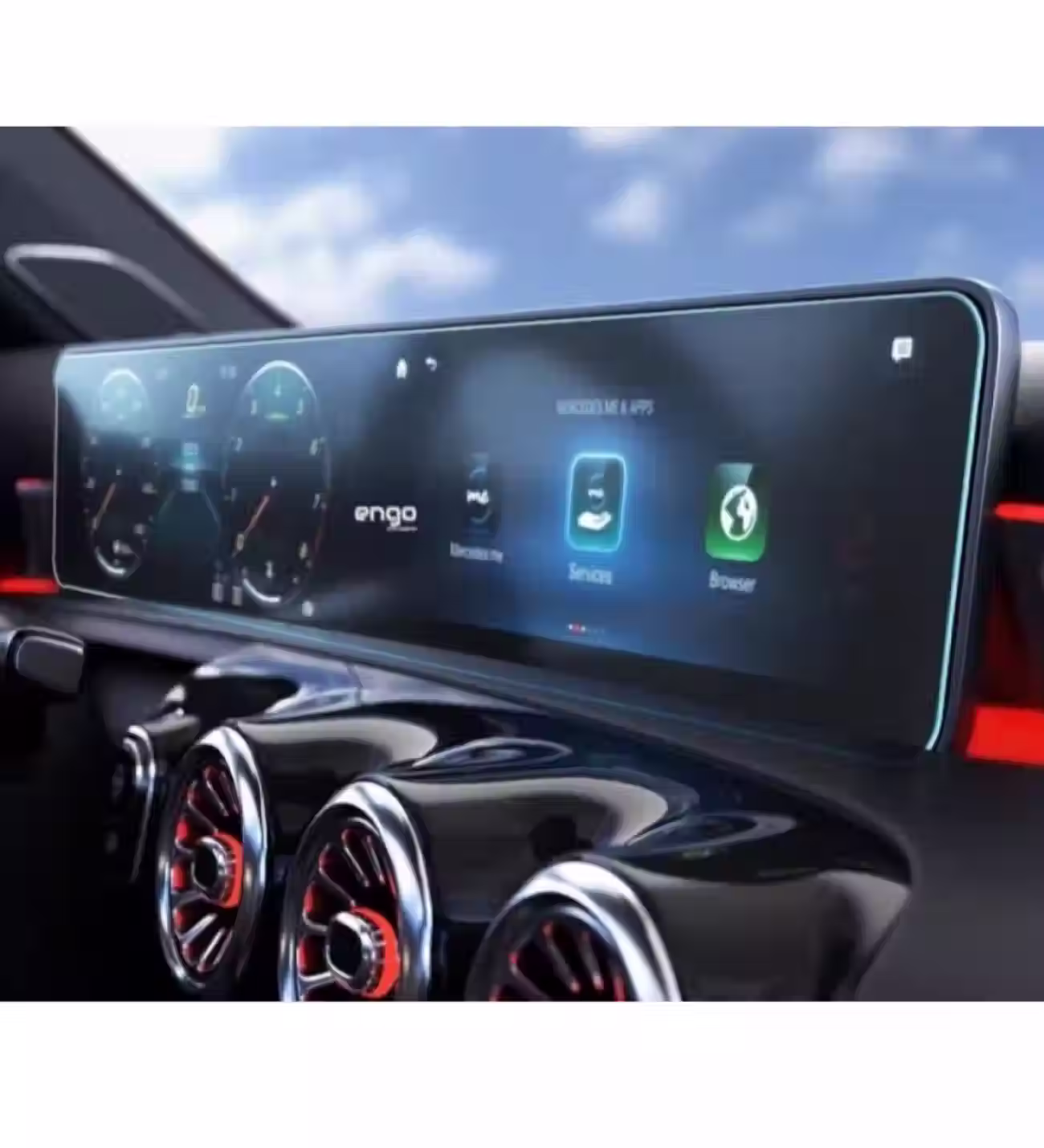 Mercedes CLS Silver Nano Ekran Koruyucu