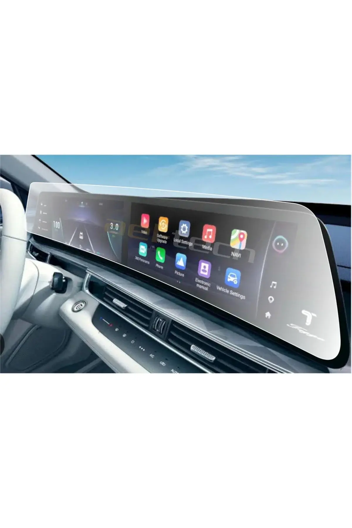 Chery Tiggo 8 Pro Max (2025) Silver Nano Ekran Koruyucu