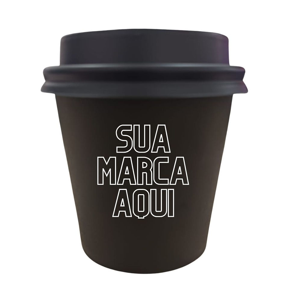 Miniatura: Copo Preto Personalizado