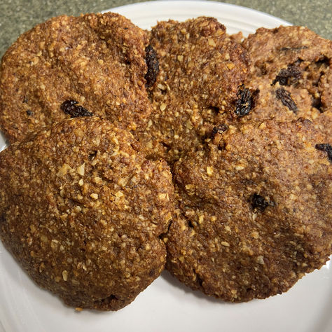 Oatmeal Raisin Cookies (No Sugar / Oil)