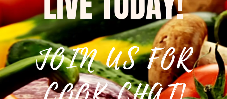 Plant Based for Life is going Live Today at 3p PT!