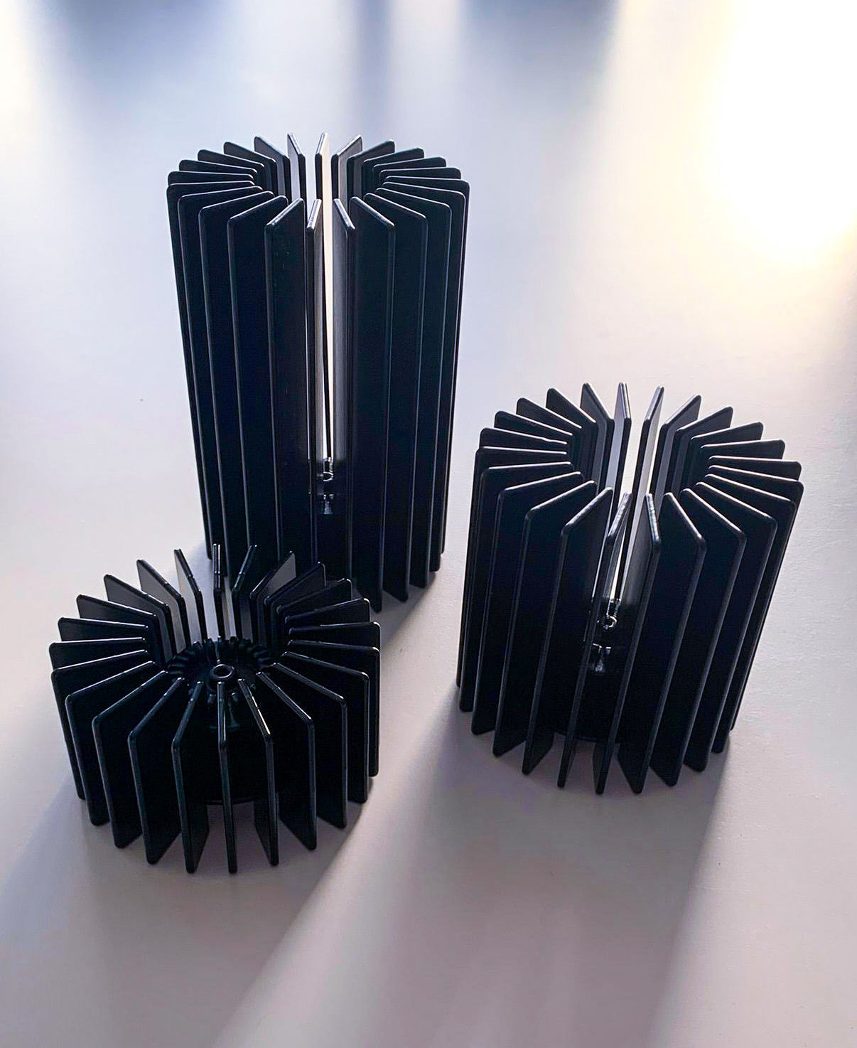 Set theelichthouders (gelakt)