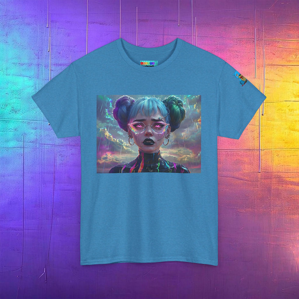 Thumbnail: Why Do All The Kids Have Manic Depression? Unisex Heavy Cotton Graphic Tee