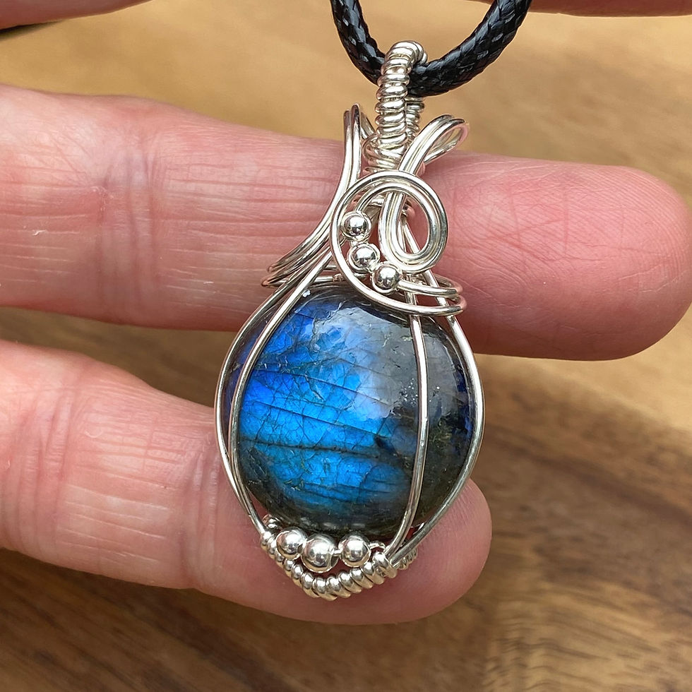 Thumbnail: Blue Labradorite Pendant