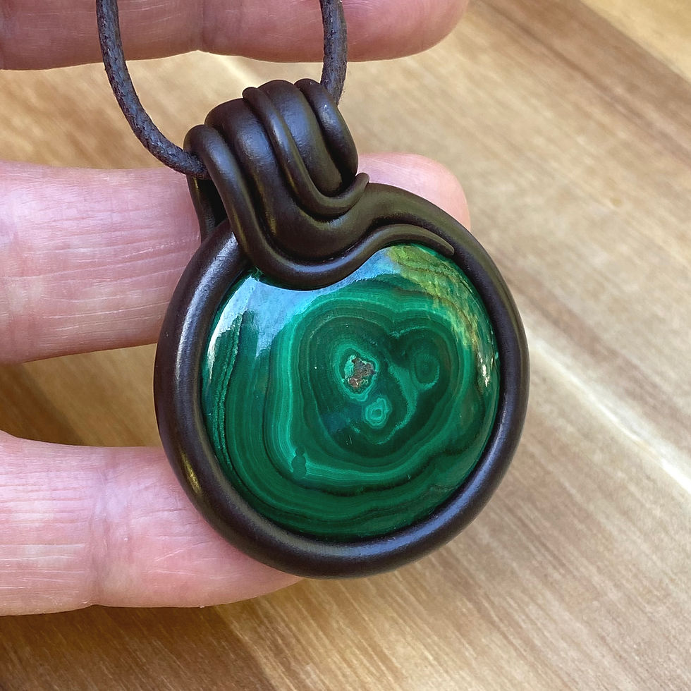 Thumbnail: Malachite Pendant