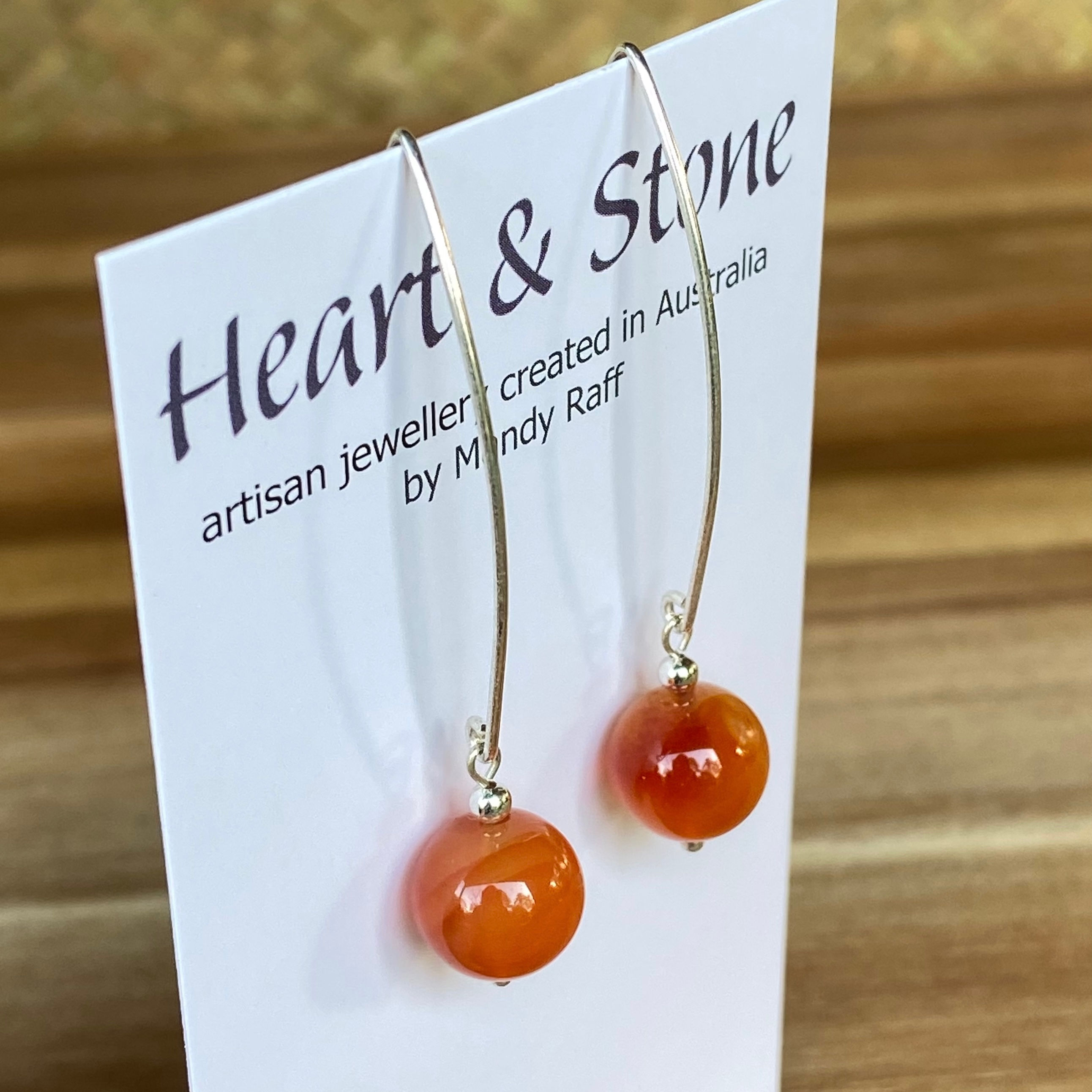 Carnelian Earrings 