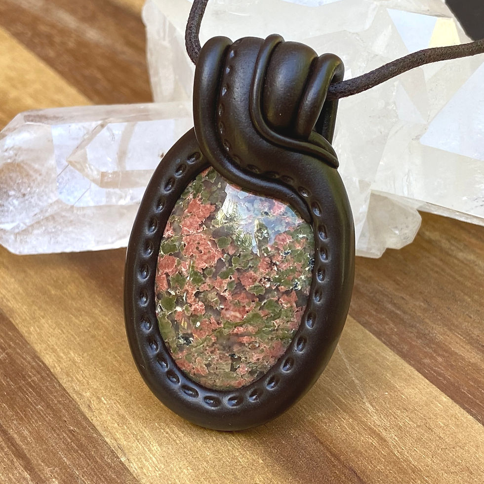 Thumbnail: Unakite Pendant