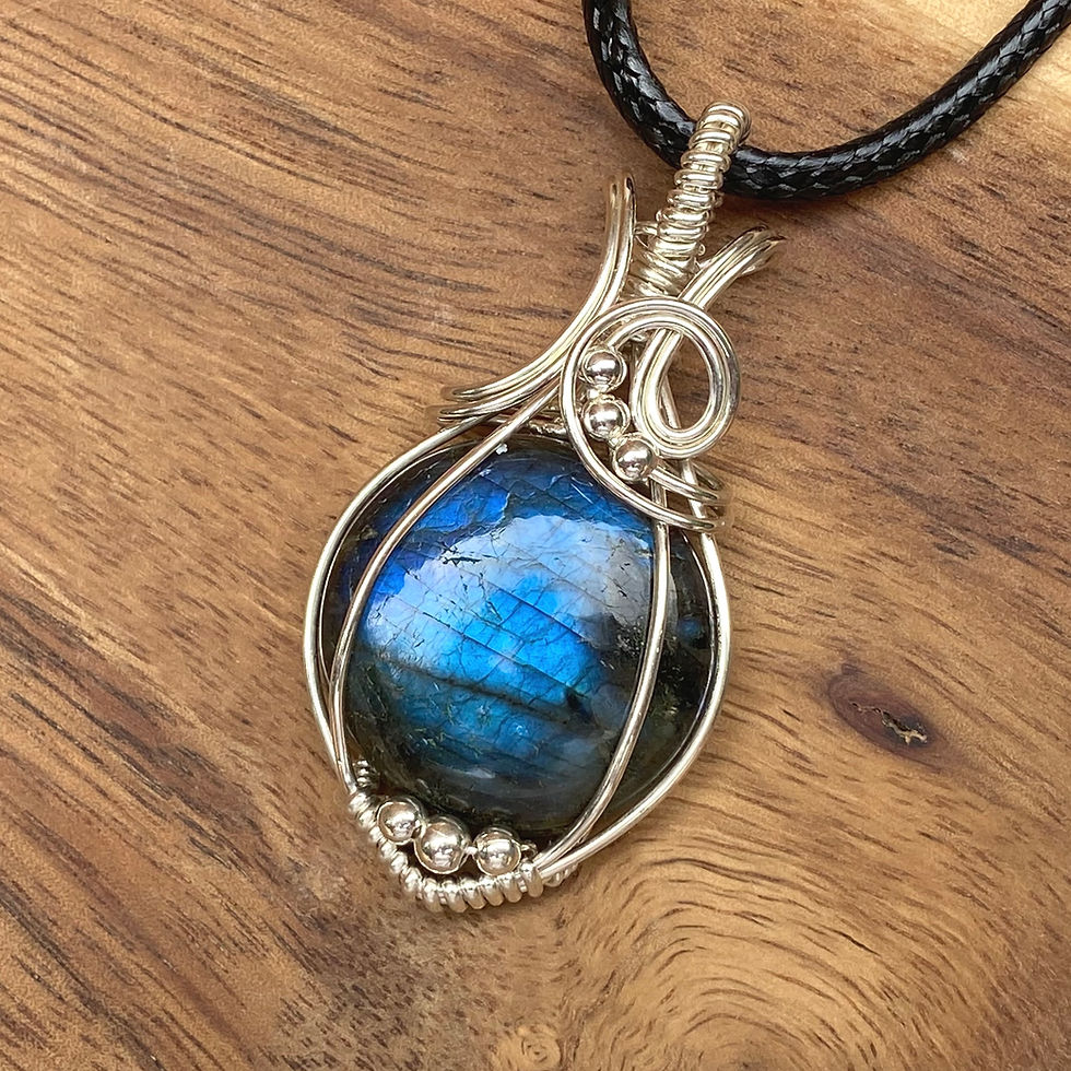 Thumbnail: Blue Labradorite Pendant