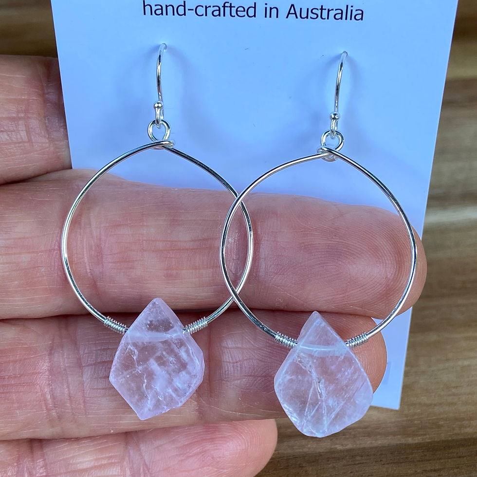 Thumbnail: Kunzite Earrings