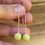 Thumbnail: Lime Jade Earrings 