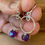Thumbnail: Faceted Amethyst Drop Earrings